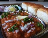 A picture of step 6 of Restaurant Style Pav-bhaji.
