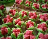 Foto langkah ke 4 dari resep 🍉Bolkus Mekar Semangka🍉(method All in 1).