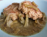 Foto del paso 5 de la receta: Tortitas de amaranto en salsa verde con nopales