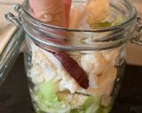 A picture of step 3 of Fermented cauliflower with pink pepper corn and chilli 🌳🌶.