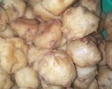Foto langkah ke 6 dari resep Soes Goreng sosis.
