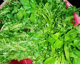 Foto langkah ke 1 dari resep Tumis Selada Air Kerang (Tumis Sayur Paret-Paret Ghoncah Korang).