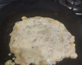 A picture of step 1 of Suji besan chilla with sweet corn.