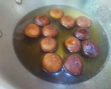 A picture of step 4 of Gulab Jamun Kheer.