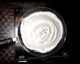A picture of step 3 of Paneer chilli dosa.