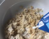 A picture of step 2 of Banana flower paratha.