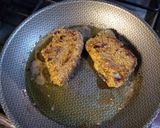 Foto del paso 2 de la receta: Milanesitas de lomo de cerdo rebozadas de avena, con puré de coliflor