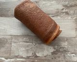A picture of step 2 of Chocolate Crêpe Cake.