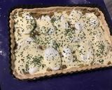 A picture of step 14 of Leek and Mozzarella Tart with Homemade Pie Crust.