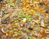 Gombás-borsós tejfölös recept fázis 4 fotója