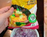 Hình bước làm 3 của món Xôi gà hoa nấu nồi cơm điện