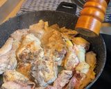 Foto del paso 2 de la receta Pollo en salsa con manteca
