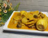 Foto langkah ke 7 dari resep Gulai Telur Ampela Rebung.