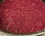 Une image de l'étape 4 de Sauce framboise.