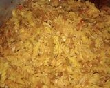 A picture of step 6 of Spicy Fajita pasta.