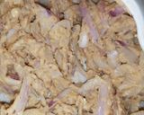 A picture of step 1 of Crispy Lacha pakora.