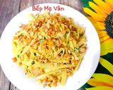 Hình bước làm 4 của món Măng tươi xào thịt ba chỉ