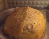 Foto langkah ke 18 dari resep Kunyit Wijen Jinten Hitam Chili Flakes Cheese Sourdough Bread (Open Bake Method).