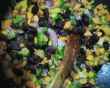 A picture of step 5 of Raisins,pineapple,veggie rice#mashujaarecipe.