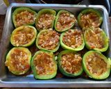 Foto del paso 6 de la receta: Zapallitos con salsa boloñesa y salsa marrón (hermana de la salsa blanca)