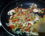 Foto del paso 1 de la receta: Tortilla de verduras con queso