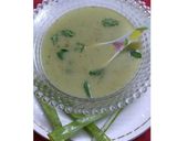 A picture of step 1 of Aloevera soup.