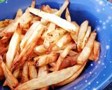 Une image de l'étape 3 de Frites fraîches cuisson acti fry recette saines 😋😉 airfryer.