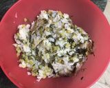 A picture of step 3 of Diabetes radish ki bhurji.