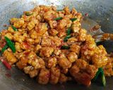 Foto langkah ke 3 dari resep 76. Orek Tempe Basah (bumbu uleg).