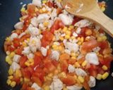 Foto del paso 6 de la receta: Tallarines salteados con pollo y verduras