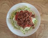 Φωτογραφία βήματος 4 της συνταγής Zoodles με σάλτσα κιμά