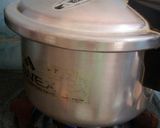 A picture of step 6 of Lahori murgh choley.