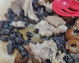 A picture of step 3 of Afang Soup 🍲.