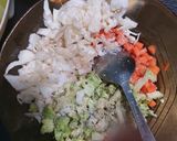 Foto langkah ke 2 dari resep Pizza telur veggie.