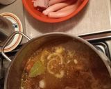 2037.Fermentált káposzta füstölt hússal gerslivel recept fázis 2 fotója
