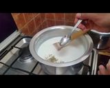 A picture of step 9 of Chawal ki kheer or Rice pudding.