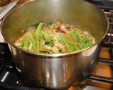 A picture of step 4 of Spicy flavorful protein rich green beans Masala curry.