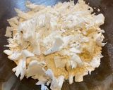 A picture of step 1 of Oat cookie with coconut 🥥 and banana 🍌.