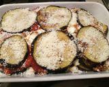A picture of step 7 of Parmigiana ragu.