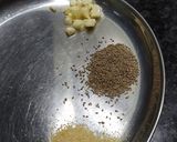 A picture of step 2 of Kantola sabji.