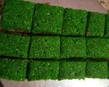 A picture of step 7 of Coconut burfi.