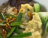 A picture of step 6 of Wonton/Sui Cao Noodle Soup | Mì Sủi Cảo.