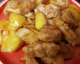 A picture of step 3 of My Honeyed Chicken & Mango 😀.
