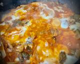 Foto del paso 5 de la receta Huevos con acelgas y dukkah