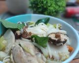 Foto del paso 4 de la receta: Ramen con hongo shiitake a la uruguaya