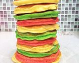 Foto langkah ke 5 dari resep Pancake Tiga Rasa.
