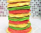 Foto langkah ke 5 dari resep Pancake Tiga Rasa.