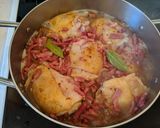 (簡易)法式紅酒燉雞- Coq Au Vin的食譜步驟5照片