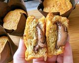 Une image de l'étape 7 de Muffins Nutella bananes extra moelleux.