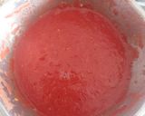 A picture of step 4 of Tomato saar/ tomato curry.